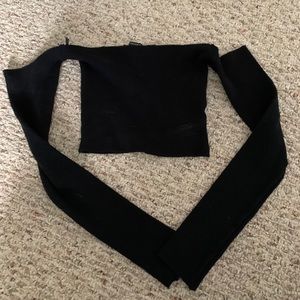 Black Crop Top